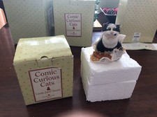 Comic Curious Cats - Linda