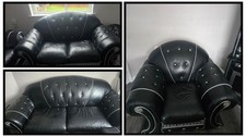 Versace Design Leather Sofa 3