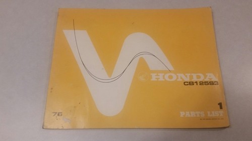 Honda factory cycle parts - honda,