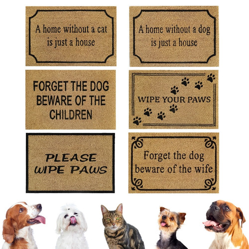 Coir doormat 40x60cm - doormat, 40x60cm,