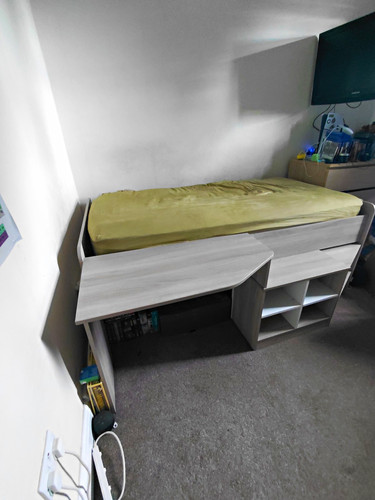 Grey wood mid sleeper - mid,