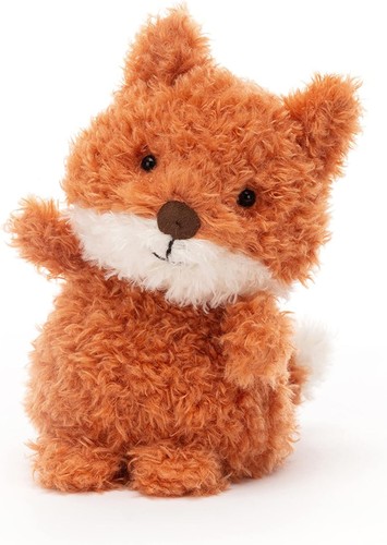Nwt jellycat little - curly, fox