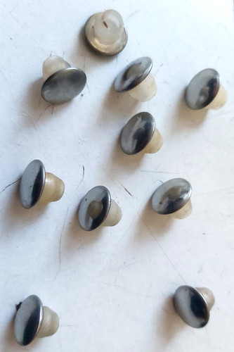 10x chrome blind plugs - , for