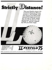 1939 Golf Ball LL Penfold 75