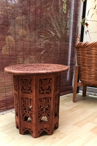 Vintage indian wooden - indian,