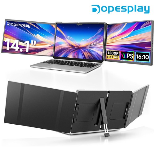 Used triple portable monitor - triple,