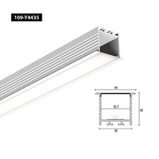 1M LED Profiles Aluminium