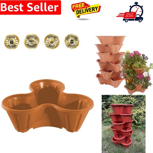 Strawberry planter stacking - strawberry,