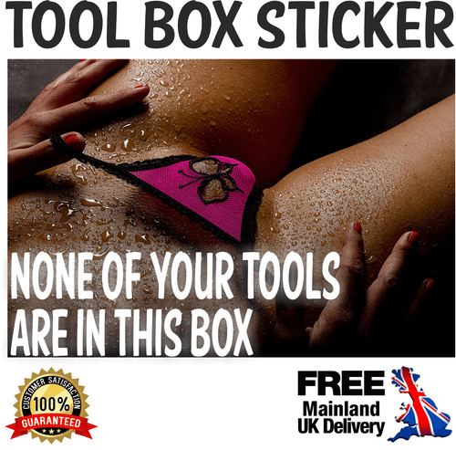 Tool box sticker fits - tool,