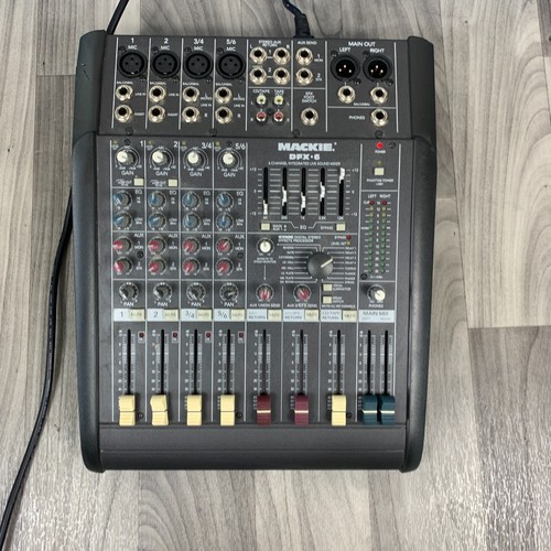 Mackie dfx6 channel - dfx6, 6