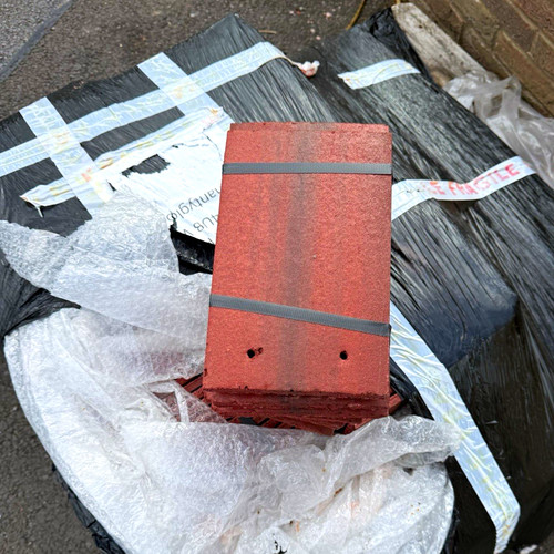 Redland rusted red concrete - rusted,