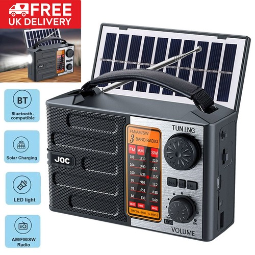 Solar powered fm - powered, sw