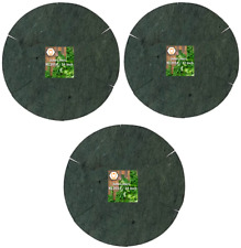 Green Jute Hanging Basket Liners Natural Fibre Garden Planter Pot Inserts Base