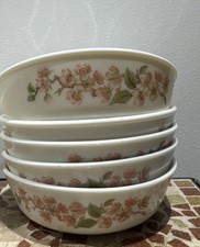 VINTAGE PYREX  PEACH BLOSSOM 5