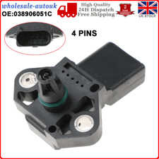 For Audi VW Seat Skoda Intake 2.5Bar Turbo Boost Pressure Map Sensor 038906051C
