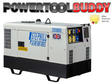 Stephill SSD10000S 10.0 kVA Kubota Water Cooled Super Silent Diesel Generator