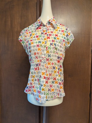 Vintage oilily cotton - cotton, voile
