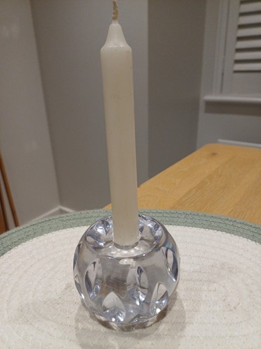Pretty cut glass candle - pretty,