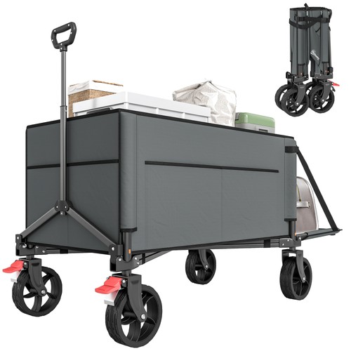Outsunny folding trolley - outsunny,