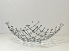 Vintage Modern Chrome Fruit