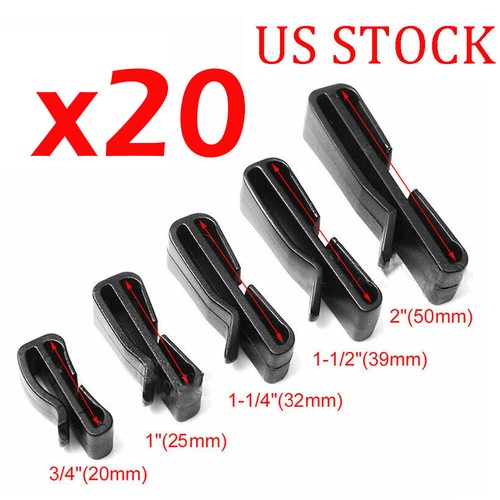 20pcs quick slip - 3/4~2"quick-slip, clip