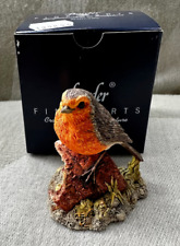 Vintage c1990's Border  Fine Arts - SRE6 Gardeners Friend Robin cast resin