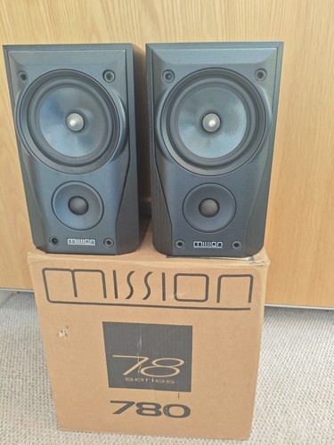 Mission 780 bookshelf speakers - mission,