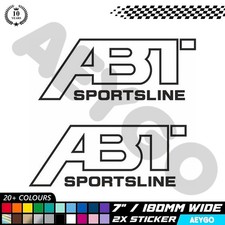 2x ABT Audi Vinyl Sticker