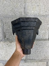 Vintage cast iron rain - rain, hopper