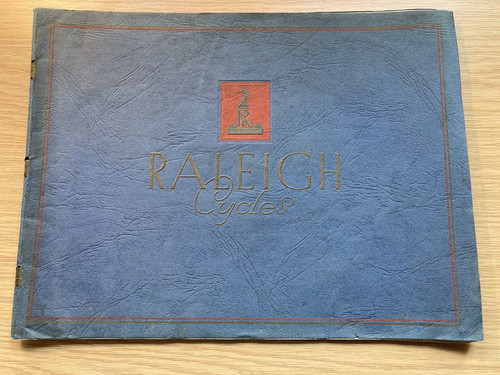 Raleigh 1936 catalogue superb - raleigh,