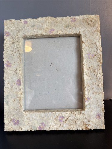 Large vintage floral resin - vintage,