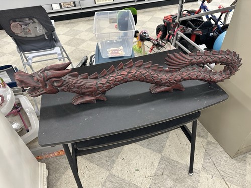 Large hand carved - hand, wooden