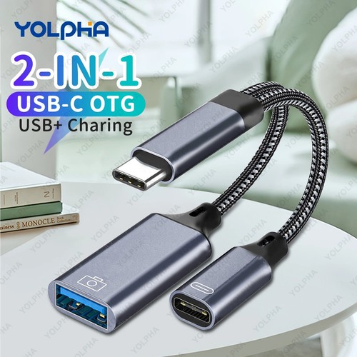 Splitter usb otg cable - c,