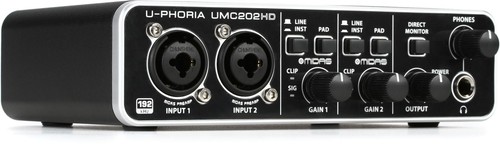 Behringer umc202hd audiophile - behringer,