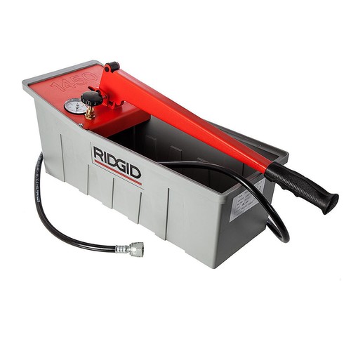 Ridgid 1450 pressure test - pressure,