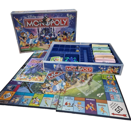 Disney monopoly 2001 vintage - monopoly,