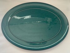 Denby Greenwich Oval Carving/ Serving Platter Plate 14.75"