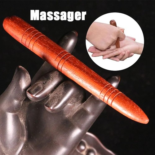 Wooden foot massage stick tool - wooden,
