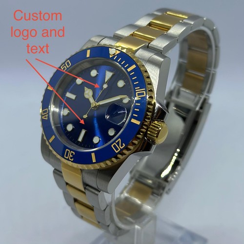 Bluesy sub diver mod - bluesy, seiko