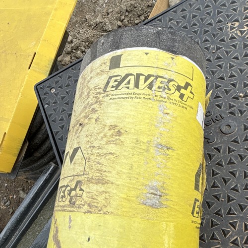 Black roofing felt - black, roll