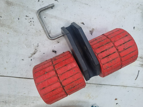 Mirror dinghy skeg wheels - dinghy,