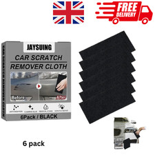 6PCS Nano Sparkle Cloth for Car Scratches Nano Magic Cloth Scratch Remover PA UK