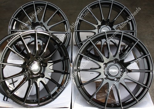 Black fx004 alloy wheels - fx004,