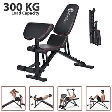 Kemket Adjustable Weight Bench for Full Body Workout, Foldable sit up Bench