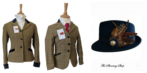 Showing selection brown tweed - showing,