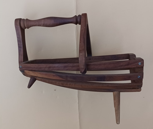 Wooden wine bottle - wooden,