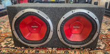 SONY XPLODE 1200watt subwoofer in wood box.