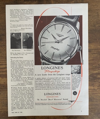 1959 longines flagship - 1959,