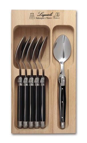Laguiole tea spoon set 6 - set, of