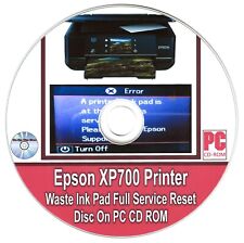 Epson XP700 Printer Waste Ink